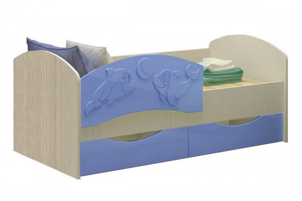 Кровать с бортиком и матрасом. Детская кровать Дельфин 80х160. Кровать Дельфин 180х80. Детская кровать Дельфин-2. Кровать Дельфин 3.
