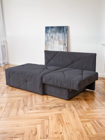 Диван 1010 графит, правый (BRENDOSS) в Екатеринбурге - mebel-e96.ru