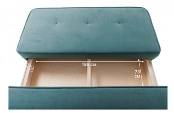 Диван-кровать 1001 мятный (Brendoss) в Екатеринбурге - mebel-e96.ru