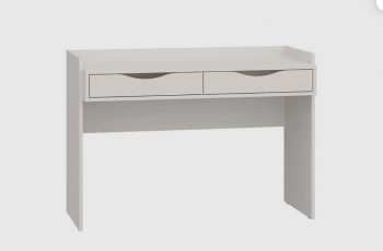 Стол письменный, арт.6-01111, кашемир серый (ГК) в Екатеринбурге - mebel-e96.ru