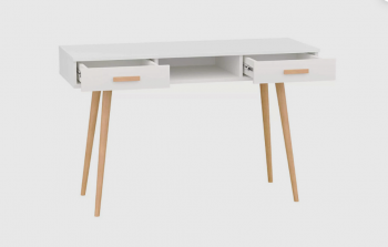 Стол письменный, арт.6-01103, белый (ГК) в Екатеринбурге - mebel-e96.ru
