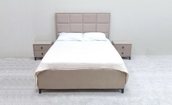 Кровать с подъемным механизмом Мега беж (Лин) в Екатеринбурге - mebel-e96.ru