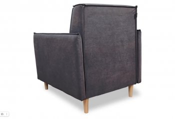 Кресло 831 Графит, велюр (Brendoss) в Екатеринбурге - mebel-e96.ru