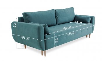 Диван 920 мятный (Brendoss) в Екатеринбурге - mebel-e96.ru