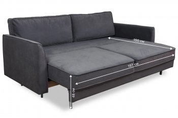 Диван 930 графит (Brendoss) в Екатеринбурге - mebel-e96.ru
