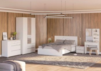 Кровать двуспальная Аделина 140 (ГК) в Екатеринбурге - mebel-e96.ru