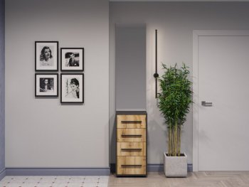 Тумба с зеркалом Аэлита сек.2 (Росток) в Екатеринбурге - mebel-e96.ru