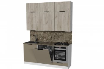 Кухонный гарнитур Альба макси 2 1800 мм (ПМ) (Герда) в Екатеринбурге - mebel-e96.ru