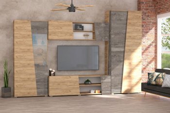 Стенка Аллегро-10 комп.1 (Диал) в Екатеринбурге - mebel-e96.ru