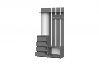 Прихожая Айден ВШ06-1100 серый графит (ИЦ) в Екатеринбурге - mebel-e96.ru