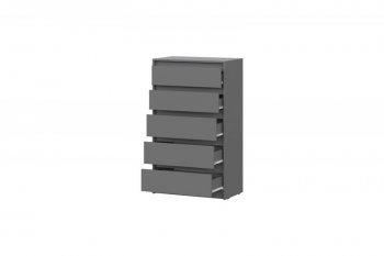 Комод Айден КМ06-700 серый графит (ИЦ) в Екатеринбурге - mebel-e96.ru