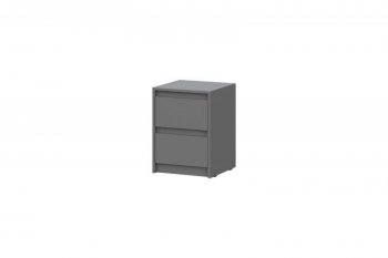 Тумба Айден ТБ06-400 серый графит (ИЦ) в Екатеринбурге - mebel-e96.ru