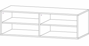 Стенка Айвори (АстридМ) в Екатеринбурге - mebel-e96.ru