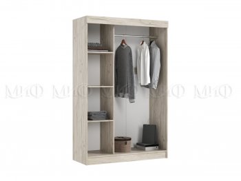 Шкаф-купе Бася 1300 мм крафт/кашемир (Миф) в Екатеринбурге - mebel-e96.ru