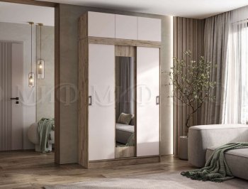 Спальный гарнитур Бася крафт/кашемир (Миф) в Екатеринбурге - mebel-e96.ru