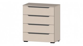 Британа Комод 4 ящика (Лин) в Екатеринбурге - mebel-e96.ru