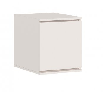 Пенал Челси 450 мм с антресолью сонома/белый (Миф) в Екатеринбурге - mebel-e96.ru