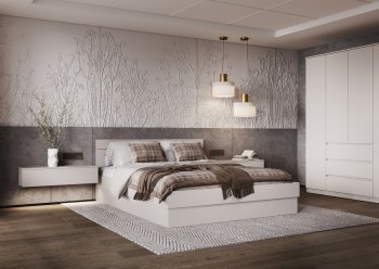 Спальный гарнитур Челси Кашемир. модульный (Миф) в Екатеринбурге - mebel-e96.ru