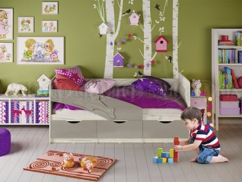 Кровать Дельфин шарли мокко (Миф) в Екатеринбурге - mebel-e96.ru