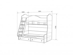 Набор детской мебели Алиса (модульная) в Екатеринбурге - mebel-e96.ru