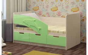 Детская кровать Дельфин-6 МДФ, 80х180 в Екатеринбурге - mebel-e96.ru