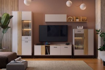 Стенка Доминика модульная  (Мебельсон) в Екатеринбурге - mebel-e96.ru