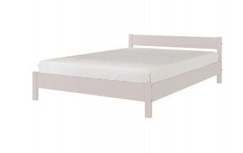 Кровать из массива Эби Льняной (БМ) в Екатеринбурге - mebel-e96.ru