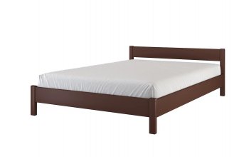 Кровать из массива Эби Орех (БМ) в Екатеринбурге - mebel-e96.ru