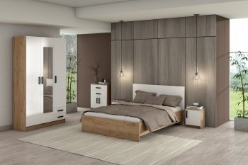 Спальный гарнитур Эконом, модульный (Зарон) в Екатеринбурге - mebel-e96.ru