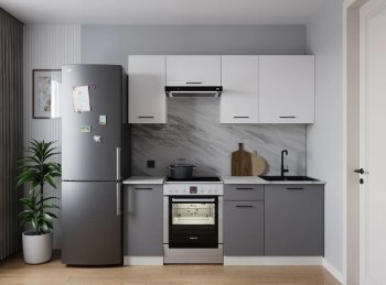 Кухонный гарнитур Элеганция 2000 мм в Екатеринбурге - mebel-e96.ru