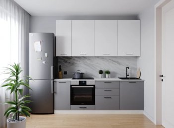 Кухонный гарнитур Элеганция 2200 мм (Санвут) в Екатеринбурге - mebel-e96.ru