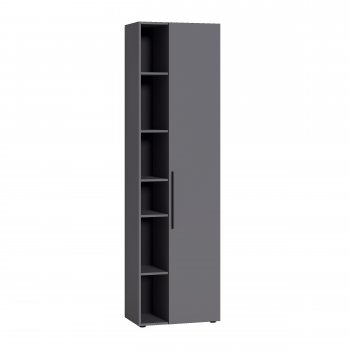 Шкаф 600 мм Эйр 16.324.02 графит (Моби) в Екатеринбурге - mebel-e96.ru