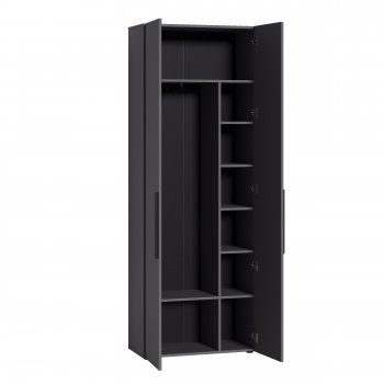 Шкаф для одежды 800 мм Эйр 13.340 графит (Моби) в Екатеринбурге - mebel-e96.ru