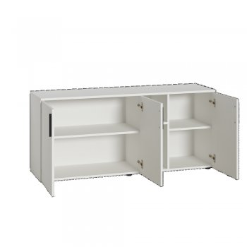 Тумба под ТВ Эйр 16.55 белый (Моби) в Екатеринбурге - mebel-e96.ru