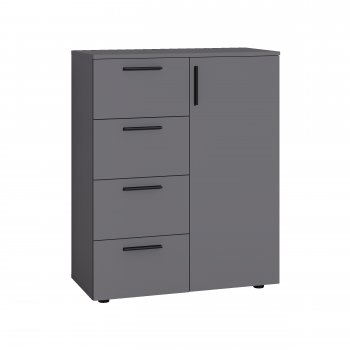 Комод Эйр 16.241 графит (Моби) в Екатеринбурге - mebel-e96.ru