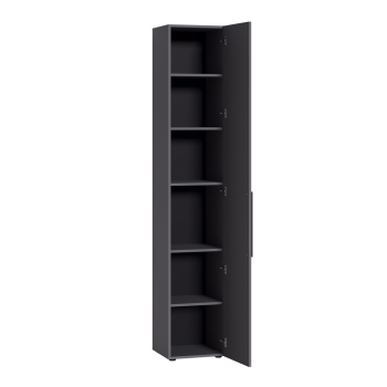 Шкаф модульный Эйр, графит (Моби) в Екатеринбурге - mebel-e96.ru