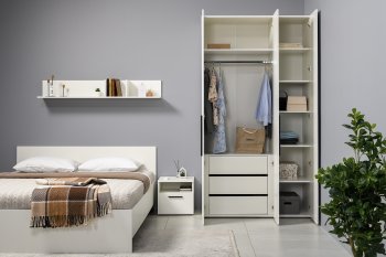 Спальный гарнитур Эйр модульный (Моби) в Екатеринбурге - mebel-e96.ru