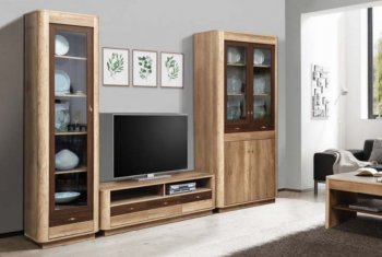 Стенка Фантазия модульная (Олмеко) в Екатеринбурге - mebel-e96.ru