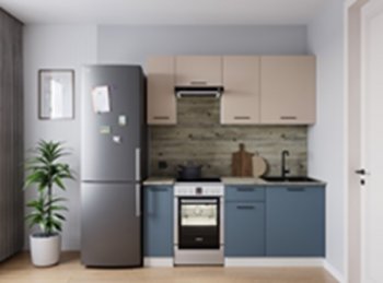 Кухонный гарнитур Фьюжн 1800 мм в Екатеринбурге - mebel-e96.ru