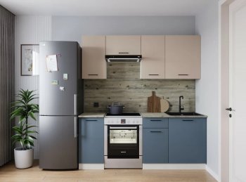 Кухонный гарнитур Фьюжн 2000 мм в Екатеринбурге - mebel-e96.ru