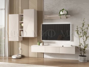 Стенка Флэш комп.2 кашемир (Миф) в Екатеринбурге - mebel-e96.ru