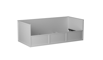 Кровать 900 с подъемным механизмом Фрея (СБК) в Екатеринбурге - mebel-e96.ru