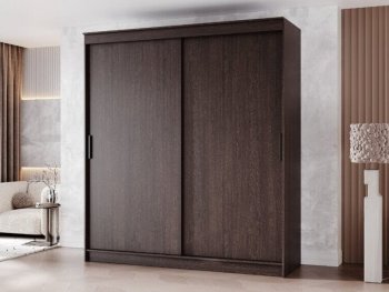 Шкаф-купе 2000 мм Гранд-1 ЛДСП, венге (Эра) в Екатеринбурге - mebel-e96.ru
