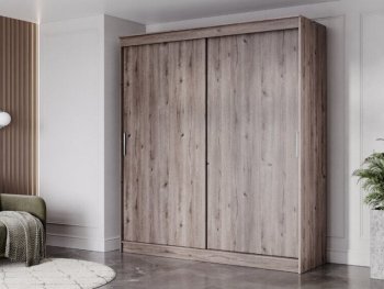 Шкаф-купе 2000 мм Гранд-1 ЛДСП, дуб горный (Эра) в Екатеринбурге - mebel-e96.ru