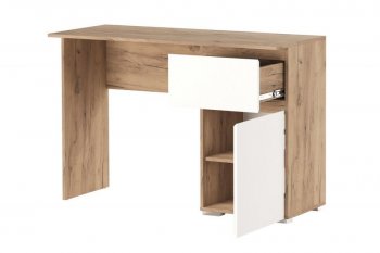 Письменный стол Гретта 1С1Я крафт золотой (Памир) в Екатеринбурге - mebel-e96.ru