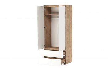 Шкаф 900 мм Гретта 2С2Я 2дв, 2ящ крафт (Памир) в Екатеринбурге - mebel-e96.ru