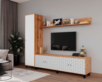 Стенка HYGGE комп.1 зигзаги (Мама) в Екатеринбурге - mebel-e96.ru