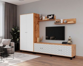 Стенка HYGGE комп.2 зигзаги (Мама) в Екатеринбурге - mebel-e96.ru