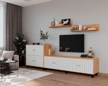 Стенка HYGGE комп.3 зигзаги (Мама) в Екатеринбурге - mebel-e96.ru