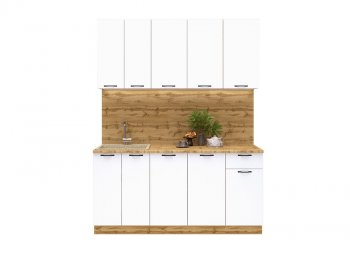 КУхонный гарнитур Хелмер 1800 мм (Сурская) в Екатеринбурге - mebel-e96.ru